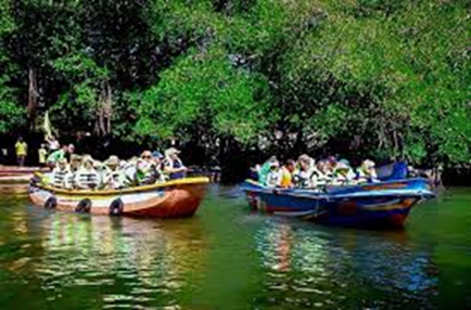 Boat safari on the Madu River