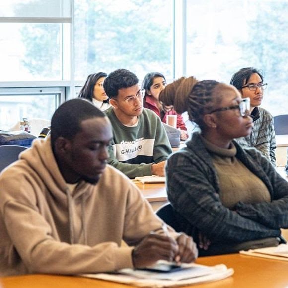 The new spring intake cohort in class at the Smithers campus